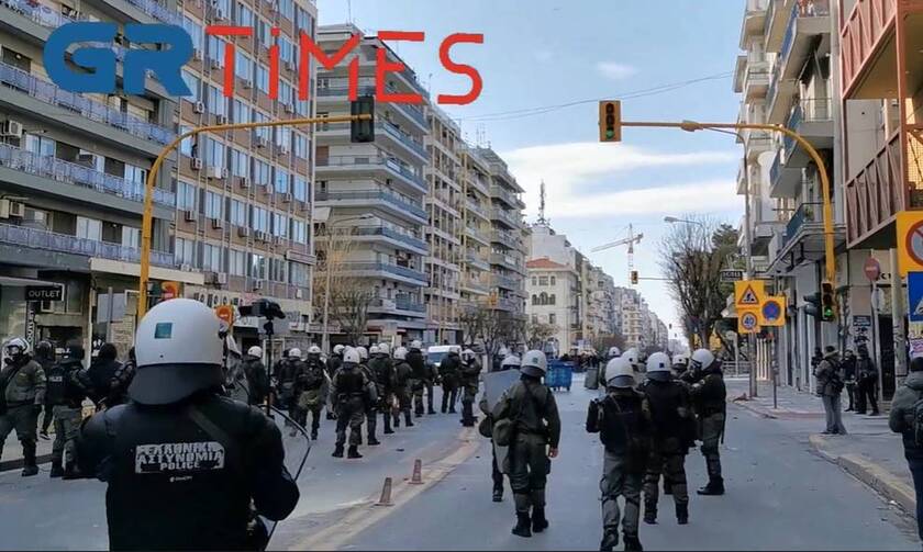 Θεσσαλονίκη: Με κάμερες και drones κατέγραφε η ΕΛ.ΑΣ. τα επεισόδια 