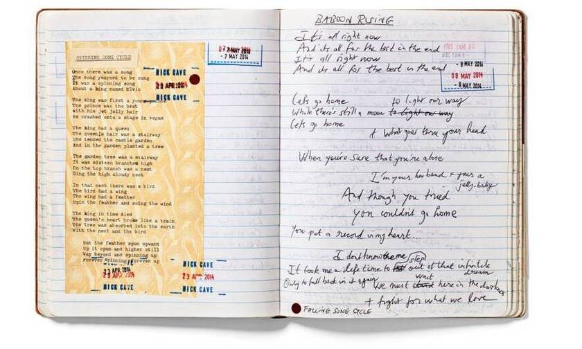 Σπάνιες φωτογραφίες και στίχοι του Nick Cave στο βιβλίο «Stranger Than Kindness»	