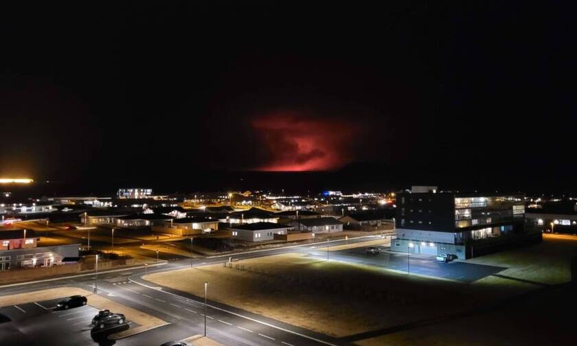 Ισλανδία: Ηφαιστειακή έκρηξη κοντά στο Ρέικιαβικ