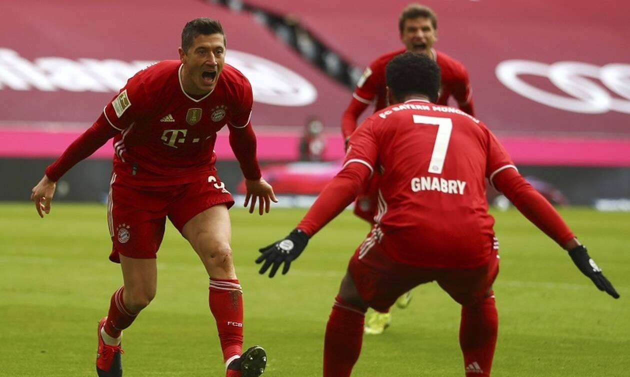 Bundesliga: Ολοταχώς για θρυλικό ρεκόρ ο Λεβαντόφσκι - Όλα τα γκολ στη Γερμανία (videos)