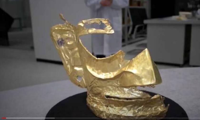 Κίνα : Αρχαιολόγοι ανακάλυψαν χρυσή μάσκα 3.000 ετών - To «εύρημα» έριξε το διαδίκτυο