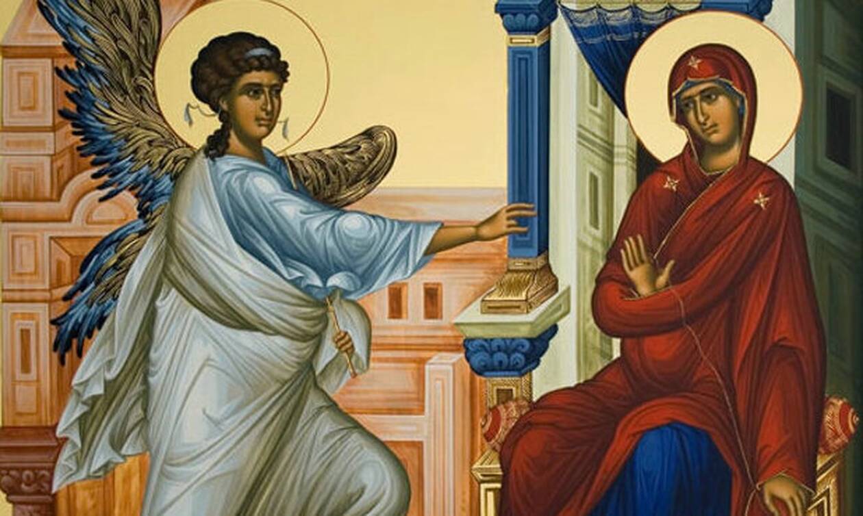 Ευαγγελισμός της Θεοτόκου: Η μεγάλη γιορτή της Ορθοδοξίας που συμπίπτει με την Εθνική Επέτειο