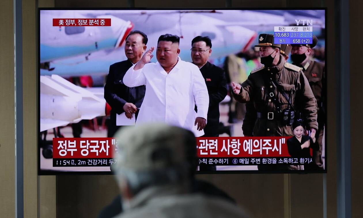 H Βόρεια Κορέα εκτόξευσε νέο πύραυλο «αγνώστου τύπου»