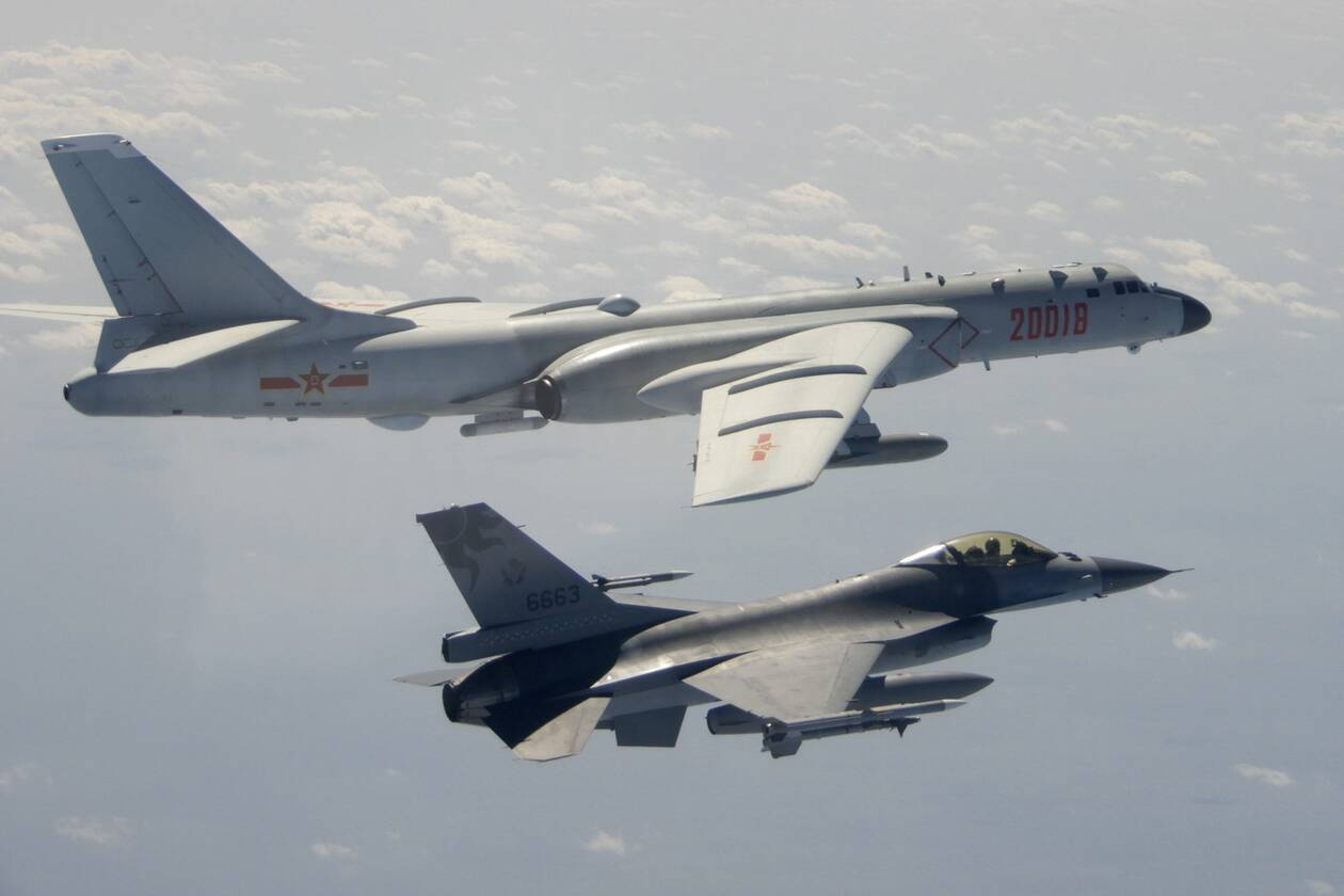 Κλιμάκωση μεταξύ Κίνας-Ταϊβάν: Πρωτοφανής «εισβολή» κινεζικών πολεμικών αεροσκαφών