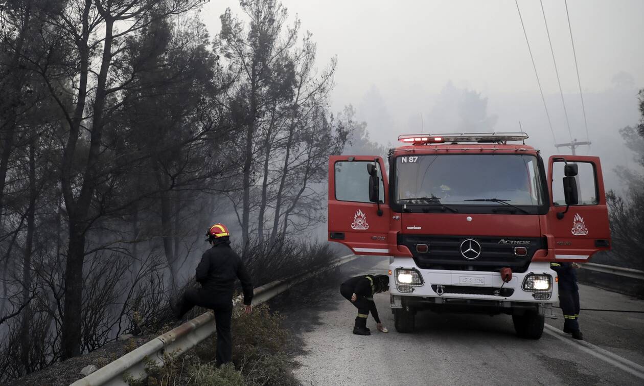 Φωτιά στην Κρήτη - Συναγερμός στην Πυροσβεστική