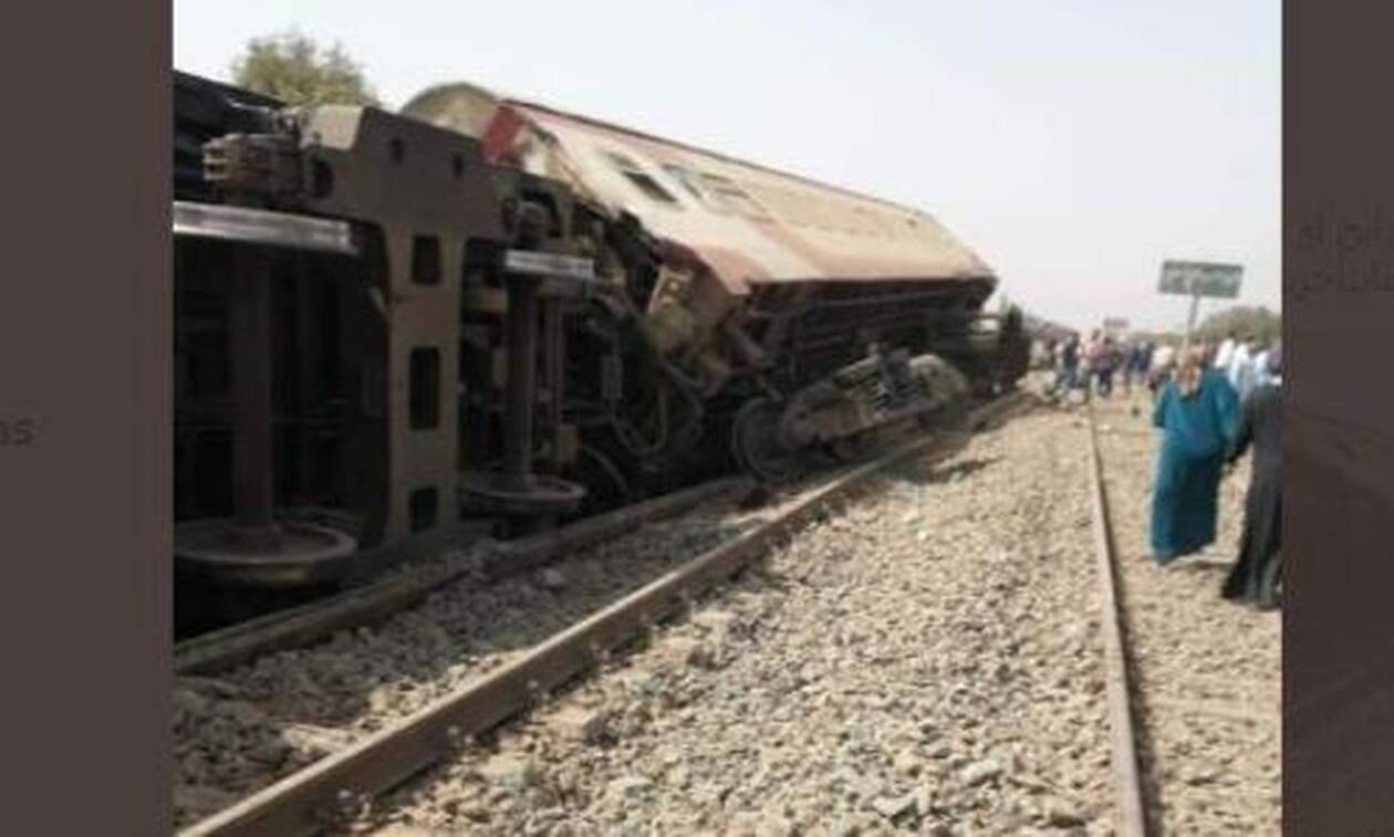 Τραγωδία στην Αίγυπτο: Εκτροχιασμός τρένου με νεκρούς και τραυματίες (pics)