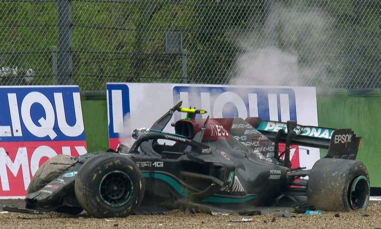 Formula 1: Χαμός στην Ίμολα – Σοβαρό ατύχημα, σταμάτησε ο αγώνας! (video+photos)