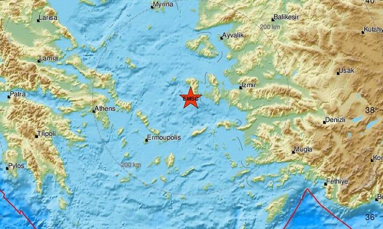 Σεισμός στη Χίο (pics)