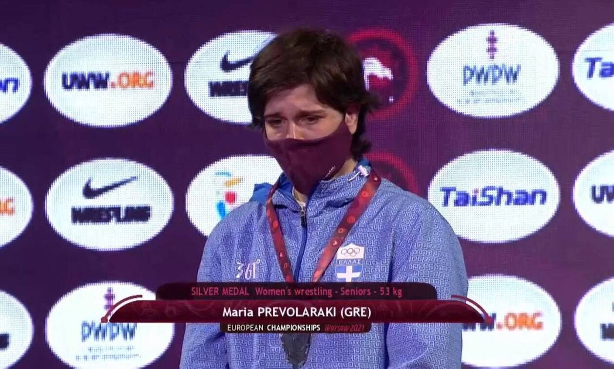 Πάλη: Ασημένιο μετάλλιο για την Περβολαράκη στο Ευρωπαϊκό Πρωτάθλημα