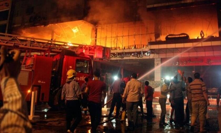 Ιράκ: Τουλάχιστον 23 νεκροί σε πυρκαγιά σε νοσοκομείο για ασθενείς κορονοϊού στην Βαγδάτη
