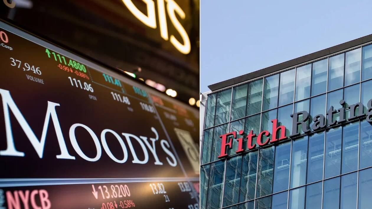 Θετικοί για τις προοπτικές της ελληνικής οικονομίας οι οίκοι Moody’s και Fitch