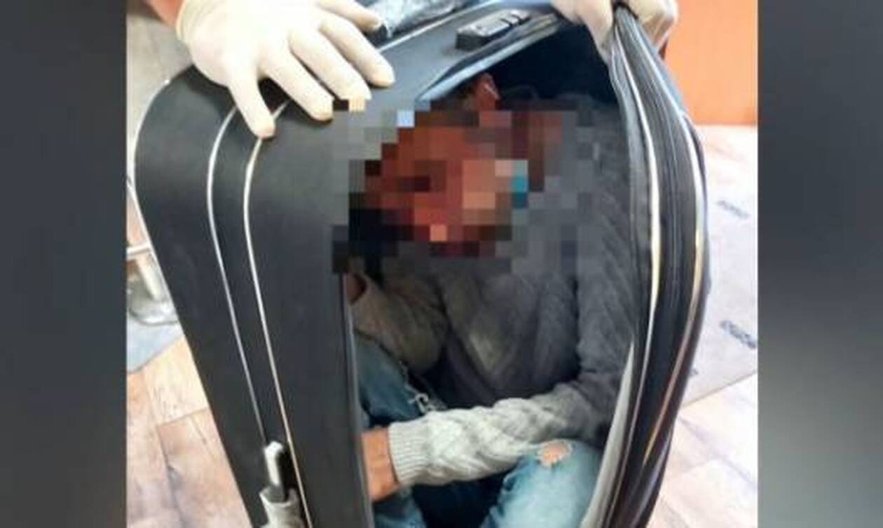 Μυτιλήνη: Κρύφτηκε μέσα σε βαλίτσα για να ταξιδέψει στον Πειραιά - Πώς τον ανακάλυψαν οι λιμενικοί