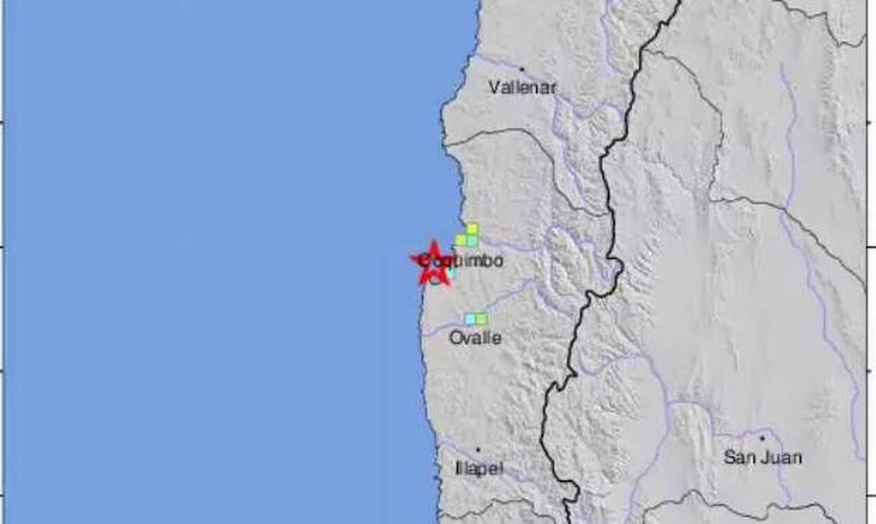 Σεισμός 5,8 Ρίχτερ στην Χιλή