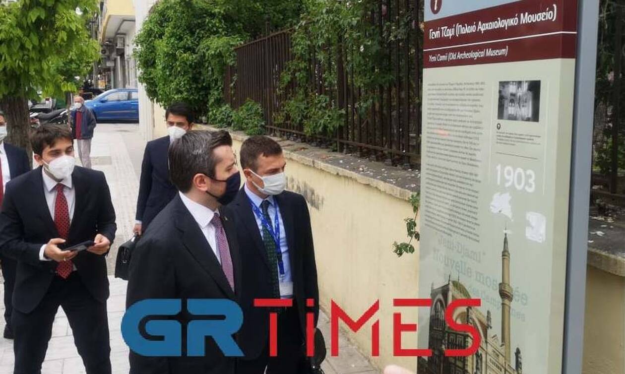 Θεσσαλονίκη: Στο Γενί Τζαμί ο υφυπουργός Εξωτερικών της Τουρκίας