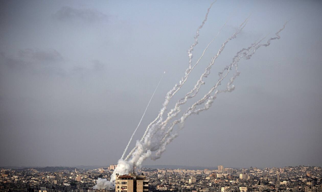Κλιμάκωση έντασης στην Ιερουσαλήμ: Βομβαρδισμοί στη Γάζα μετά τις εκτοξεύσεις ρουκετών από τη Χαμάς