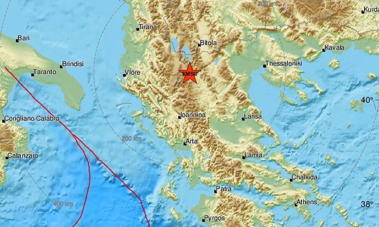 Σεισμός στην Καστοριά - Έτσι κατέγραψαν τα Ρίχτερ οι σεισμογράφοι