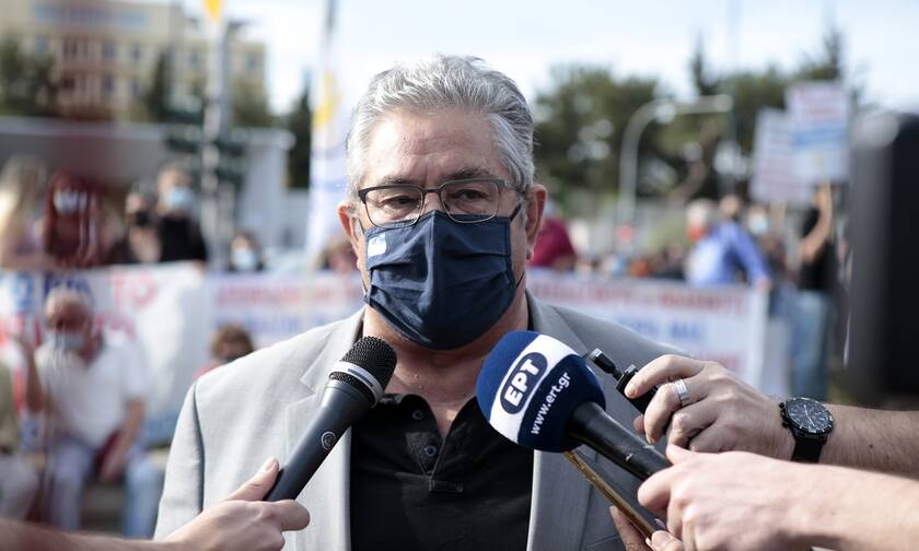 Κουτσούμπας: Απαιτούμε η ελληνική κυβέρνηση να προχωρήσει στην αναγνώριση του Παλαιστινιακού κράτους