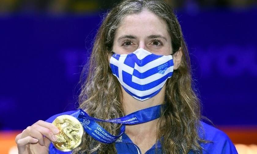 Η χρυσή κολυμβήτρια Άννα Ντουντουνάκη
