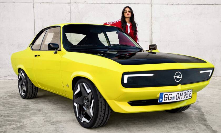 Opel Manta GSE ElectroMOD: Ρετρό σχεδίαση, ηλεκτρική καρδιά