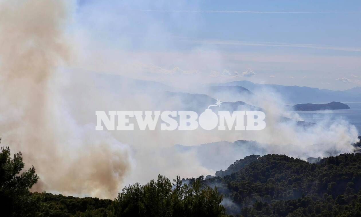 Φωτιά ΤΩΡΑ - Ρεπορτάζ Newsbomb.gr: Η τελευταία ενημέρωση για το πύρινο μέτωπο στο Αλεποχώρι