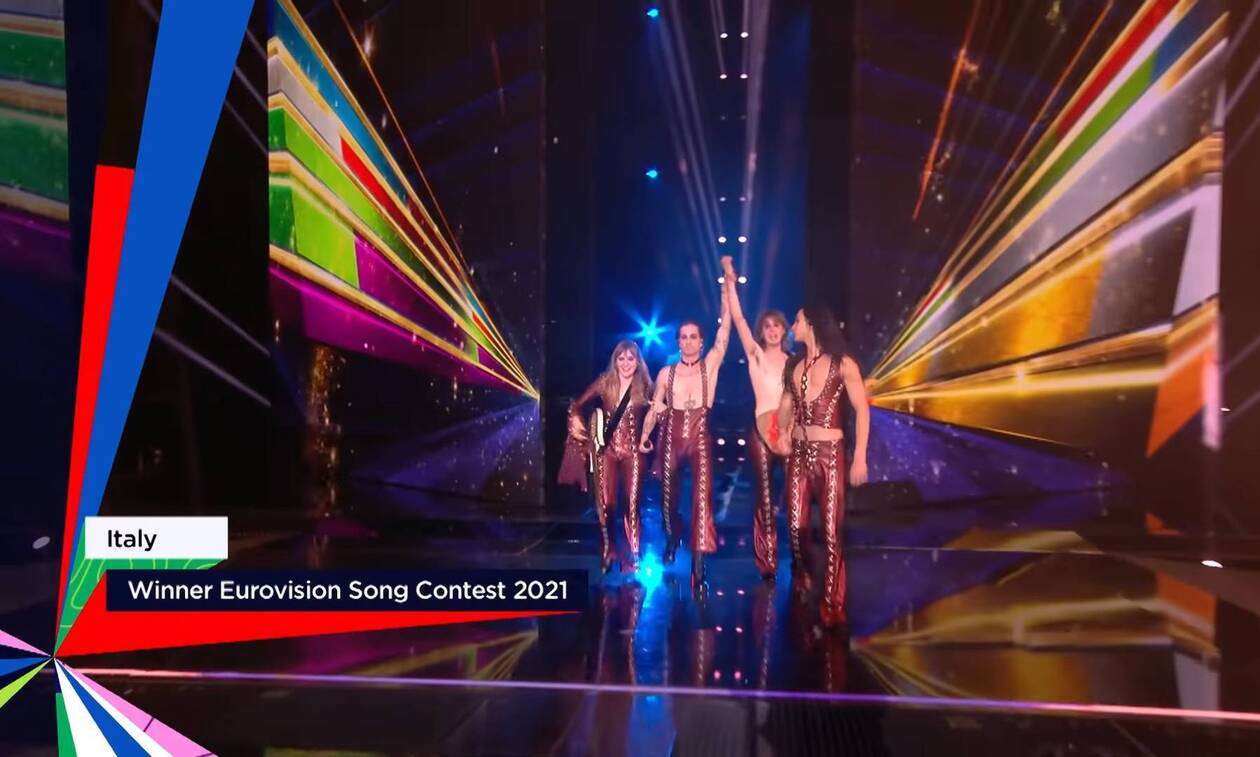 Eurovision 2021: Μεγάλη νικήτρια η Ιταλία! Τι θέσεις πήραν Ελλάδα και Κύπρος