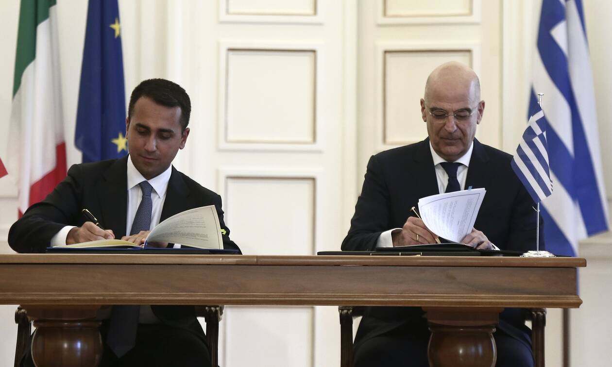Πέρασε από την ιταλική γερουσία η συμφωνία Ελλάδας- Ιταλίας για τις θαλάσσιες ζώνες
