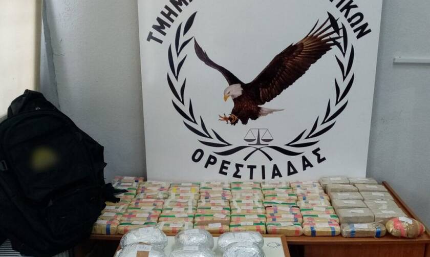Έβρος: Μπλόκο σε 21,5 κιλά ηρωίνης με κατεύθυνση την Ελλάδα