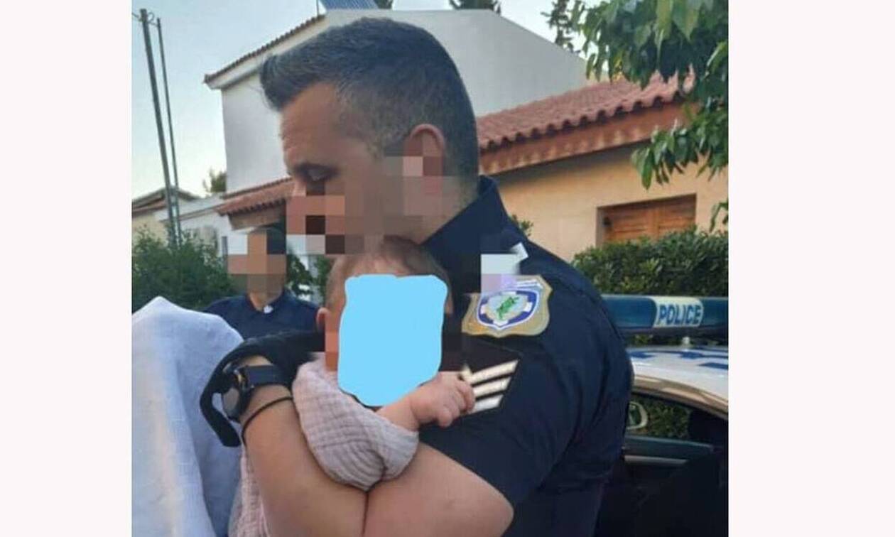 Γλυκά Νερά: Συγκλονίζει ο αστυνομικός που πήρε στα χέρια του το μωράκι - «Η ψυχή μου έμεινε εκεί»