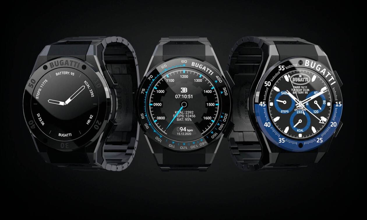 Smartwatches με τα σήματα της Bugatti