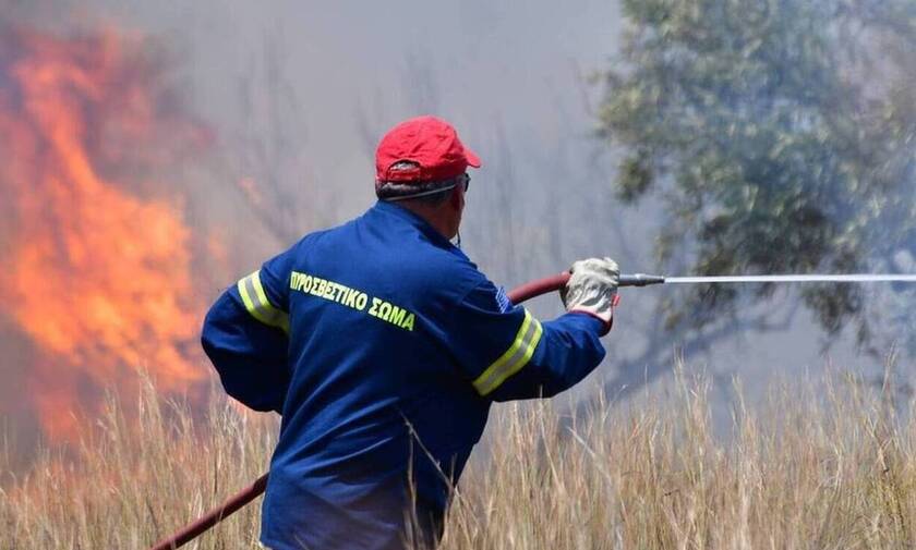 Φωτιά: Υπο έλεγχο η πυρκαγιά στην Αίγινα
