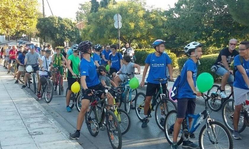 «Ποδηλατοβόλτα» στη δυτική Θεσσαλονίκη για καλύτερο περιβάλλον