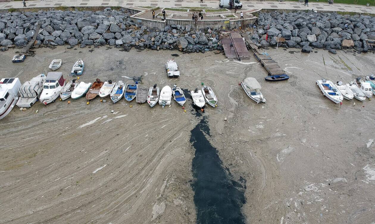 Τεράστια η κλιματική μόλυνση στη Θάλλασα του Μαρμαρά - Τρία χρόνια θα διαρκέσουν οι καθαρισμοί
