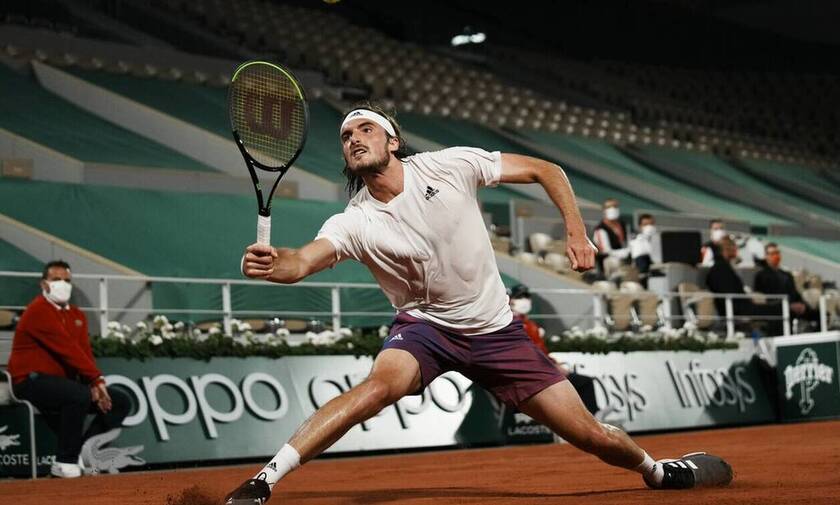 Τσιτσιπάς: Κοντά στο 10 η εμφάνιση μου με τον Μεντεβέντεφ, από τις καλύτερες στο Roland Garros