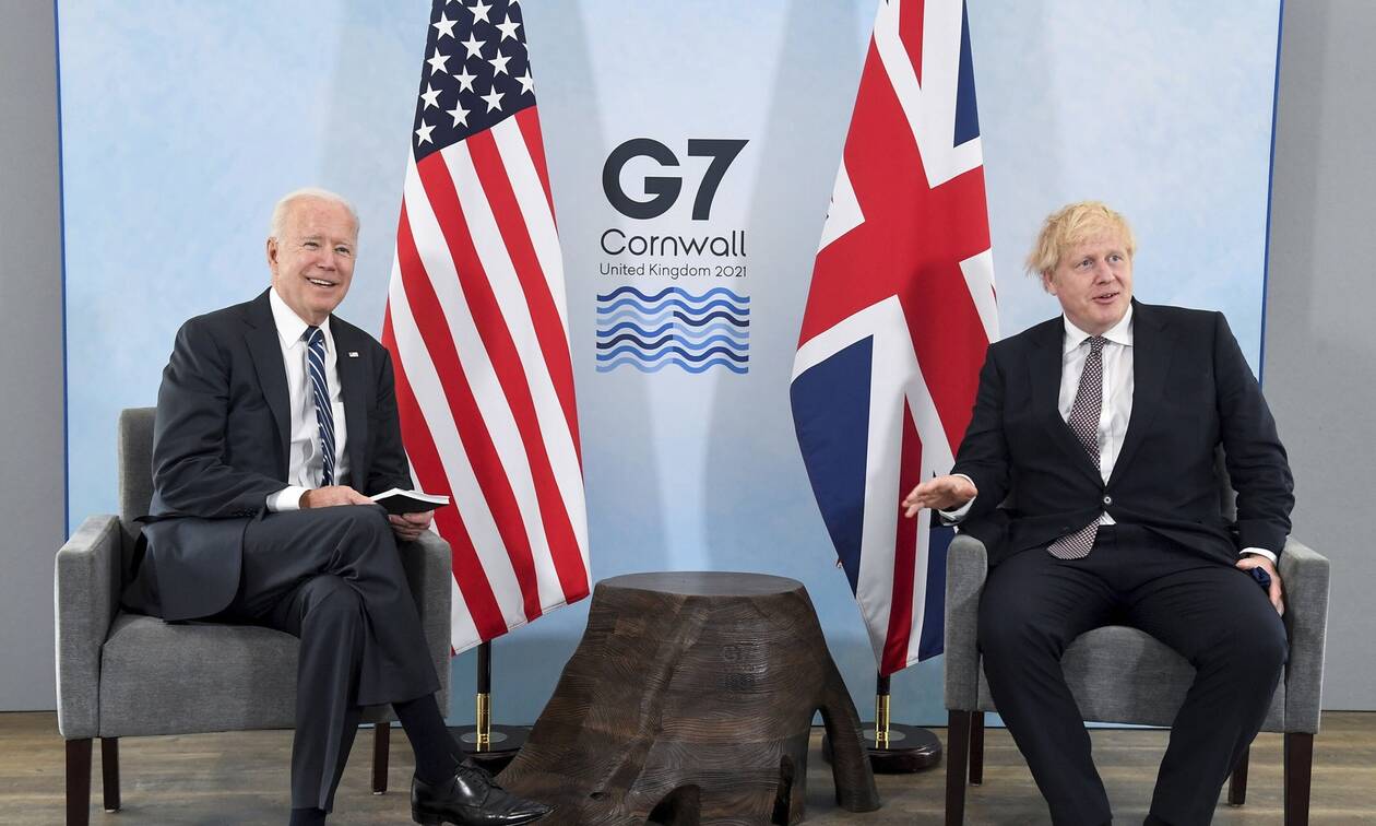 G7- Μπόρις Τζόνσον: ΗΠΑ και Βρετανία σε «πλήρη αρμονία» για τη Βόρεια Ιρλανδία