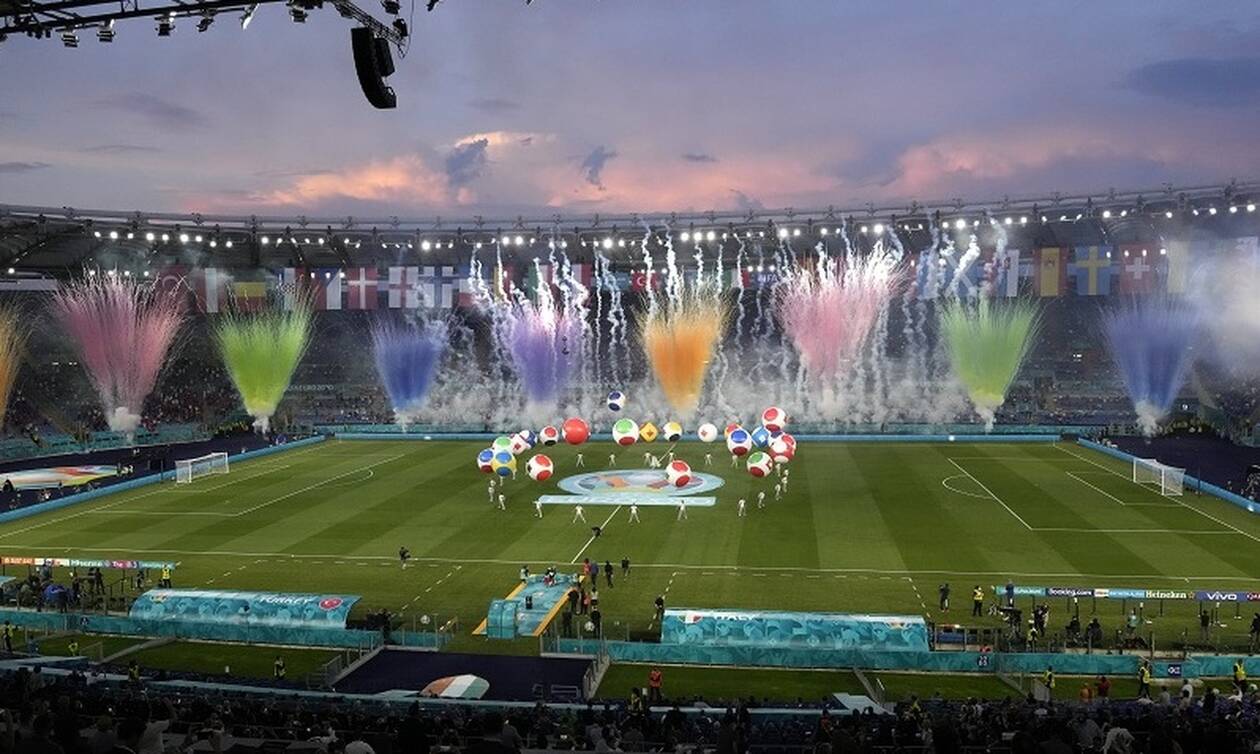Euro 2020: Μαγικές εικόνες στην τελετή έναρξης! (photos+videos)