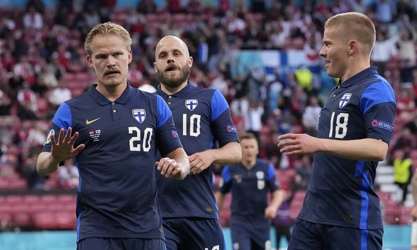 Euro 2020: Ιστορική νίκη για τη Φινλανδία – Σοκαρισμένη λόγω Κρίστιαν Έρικσεν η Δανία