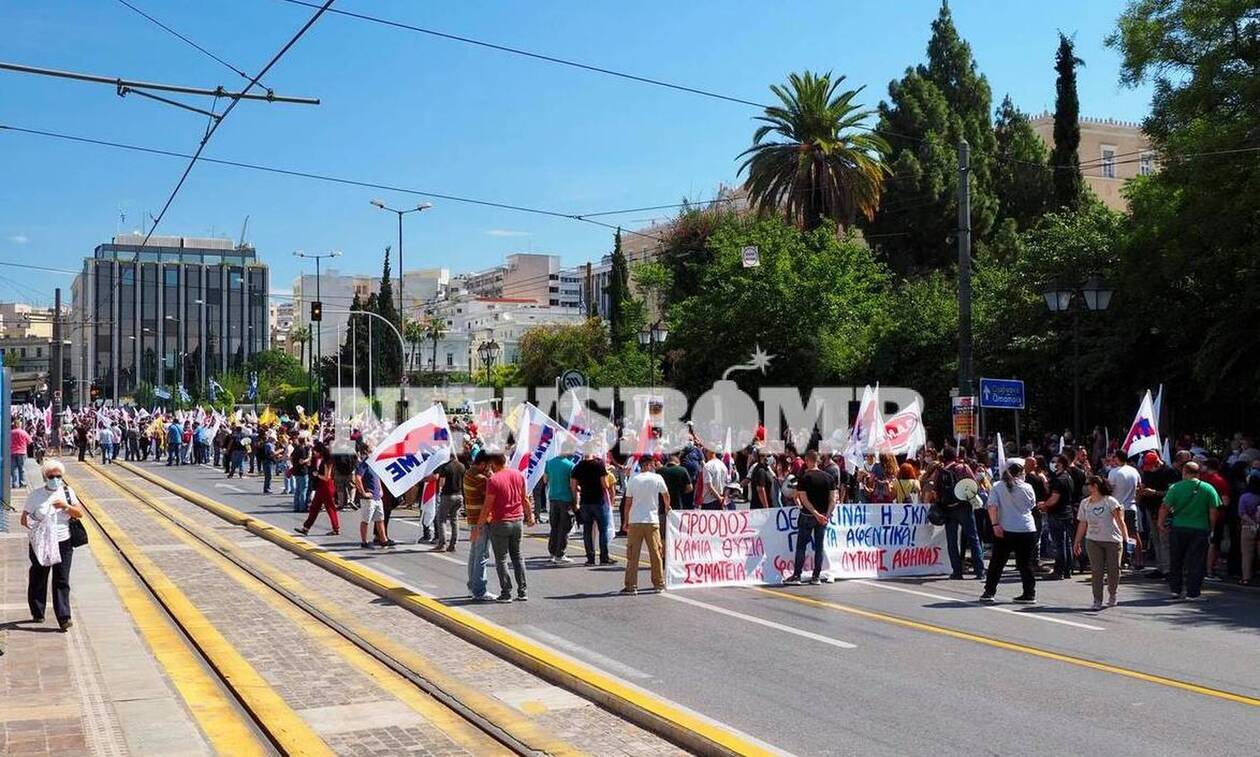 Απεργία 16 Ιουνίου: «Χειρόφρενο» σε Μετρό, ΗΣΑΠ και Τραμ - «Κλειστό» το κέντρο της Αθήνας