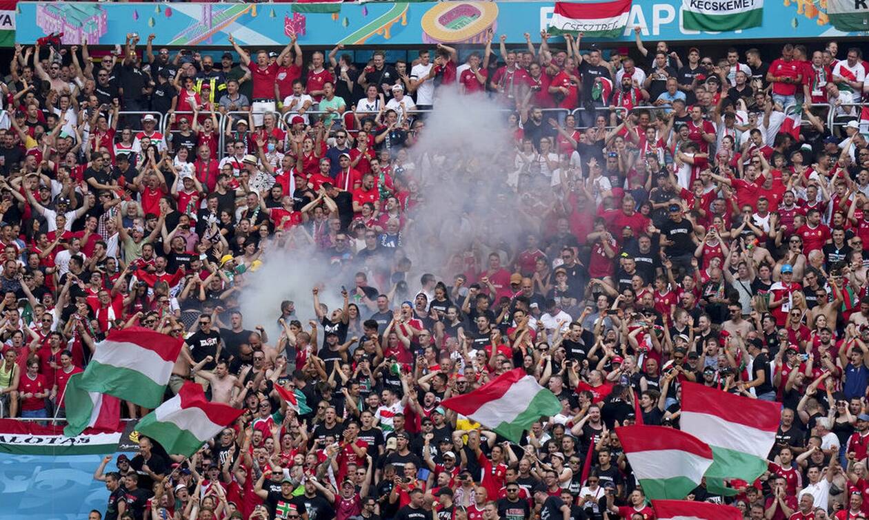 Euro 2020: Απίστευτες εικόνες στην Βουδαπέστη – Δεν πέφτει καρφίτσα στο γήπεδο (pics+vid)