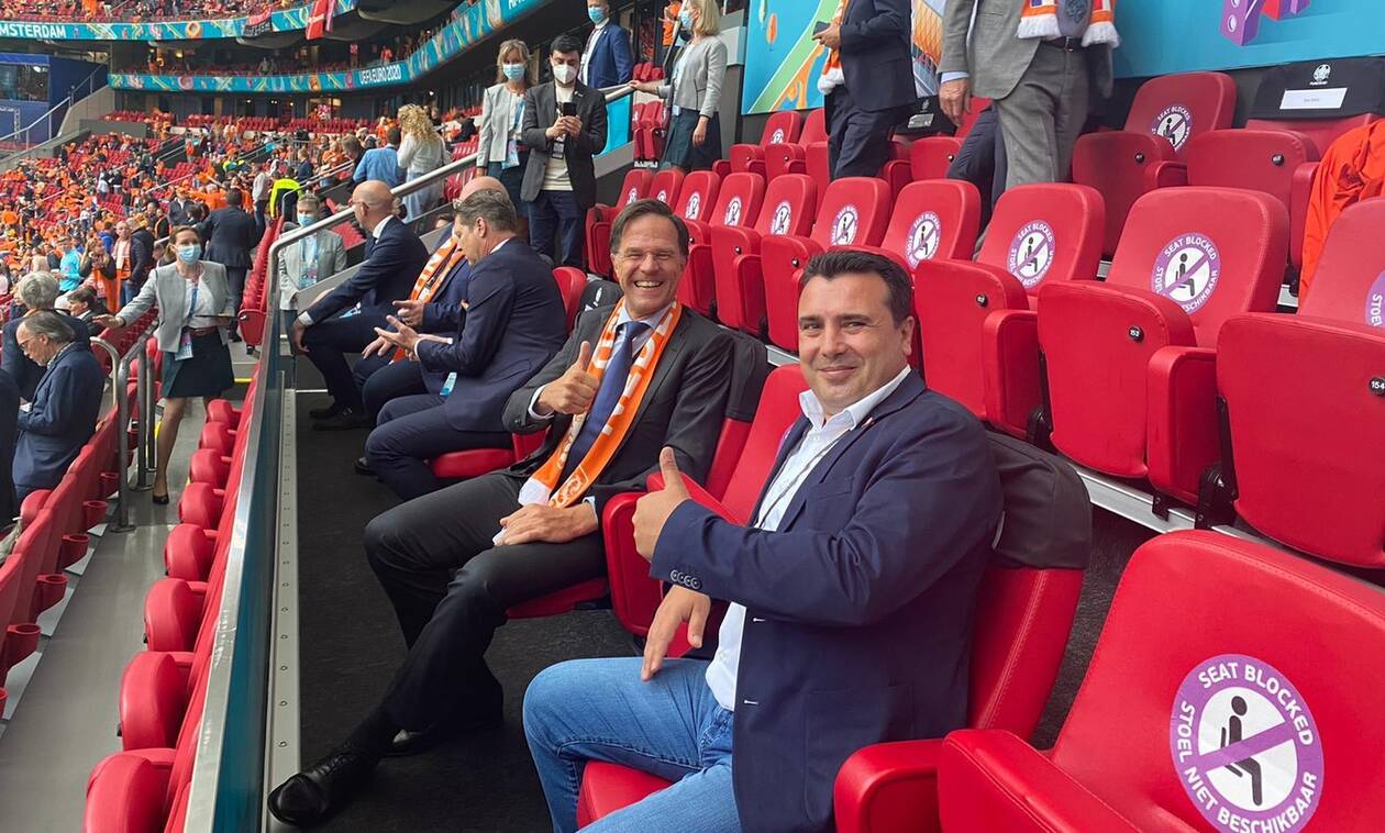 Euro 2020: Προκλήσεις Ζάεφ από το γήπεδο – Ποστάρισμα με «εθνική ομάδα της Μακεδονίας» (vid+pics)