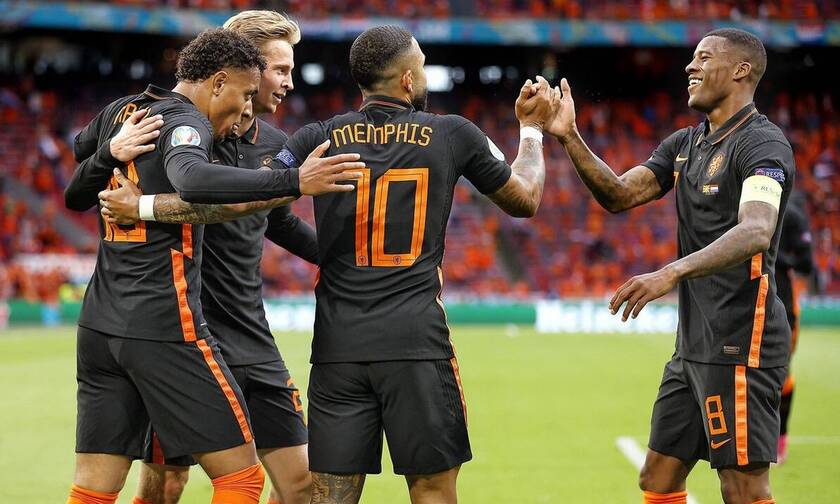 Euro 2020: Οι Κάτω Χώρες στα... πάνω τους κι ένας χαφ για πρώτος σκόρερ!
