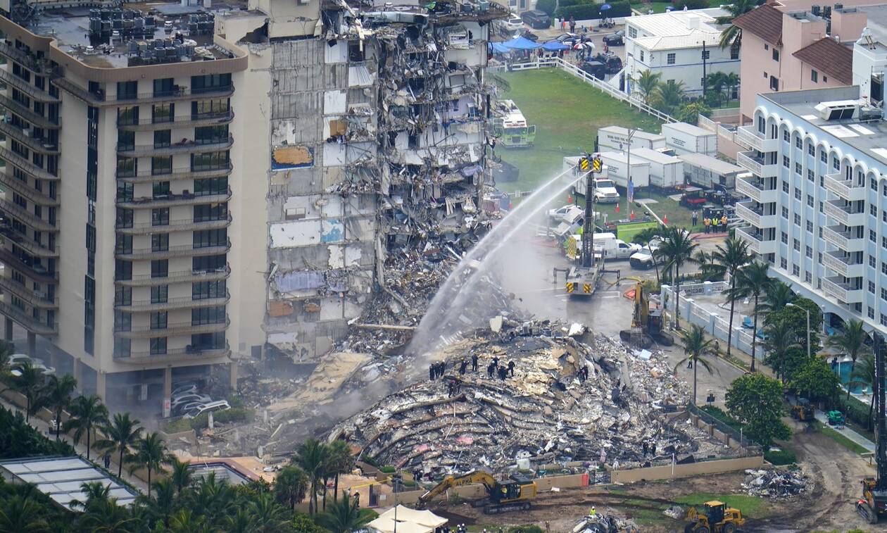 ΗΠΑ: Αγωνιούν οι οικογένειες των 159 αγνοουμένων από την κατάρρευση κτιρίου στο Μαϊάμι