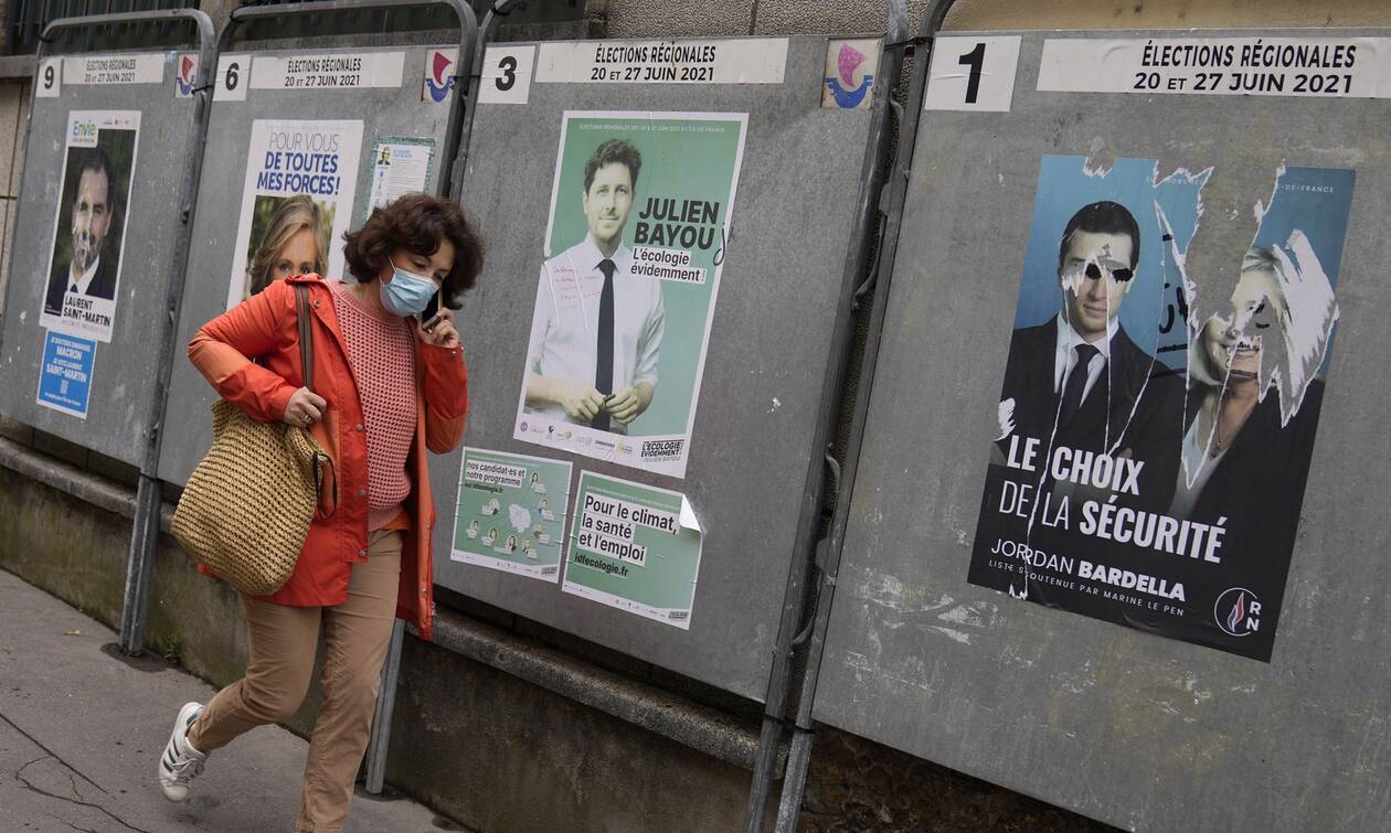Οι Γάλλοι στις κάλπες για τον δεύτερο γύρο των περιφερειακών εκλογών