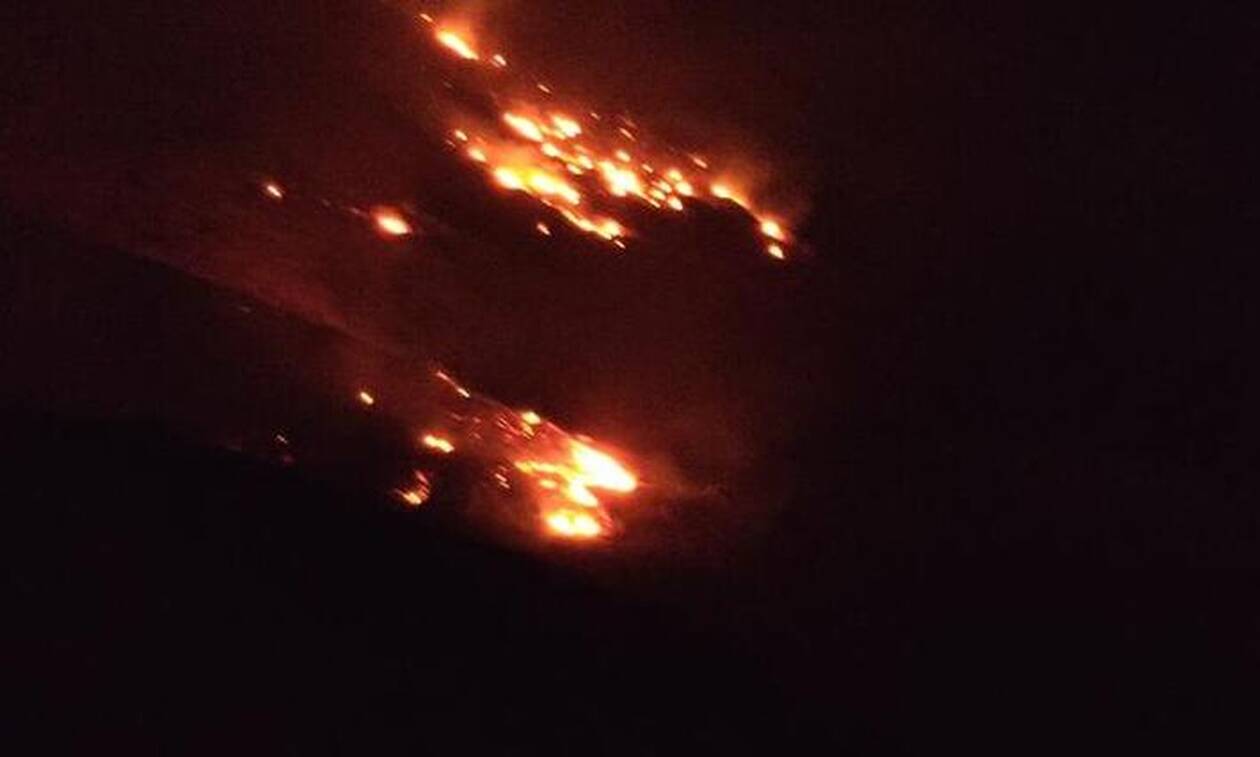 Φωτιά στην Κρήτη: Κινδύνευσαν σπίτι στις Ασίτες – Ενισχύθηκαν οι δυνάμεις