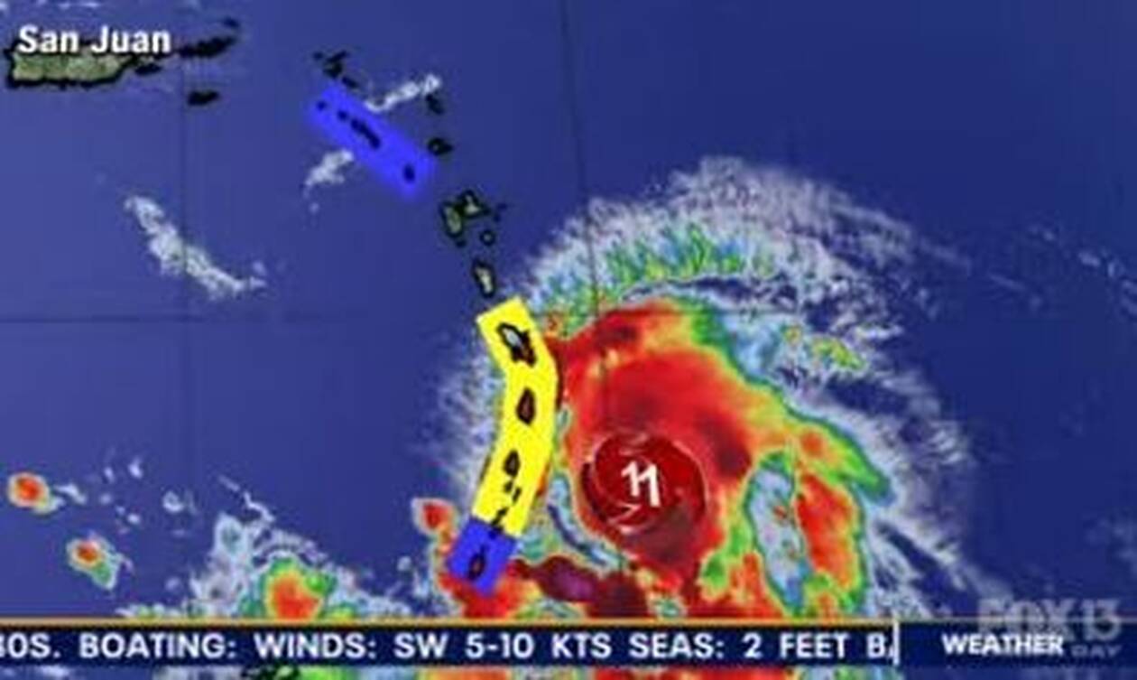 Η «Έλσα» ενισχύεται, γίνεται τυφώνας και πλήττει την Καραϊβική