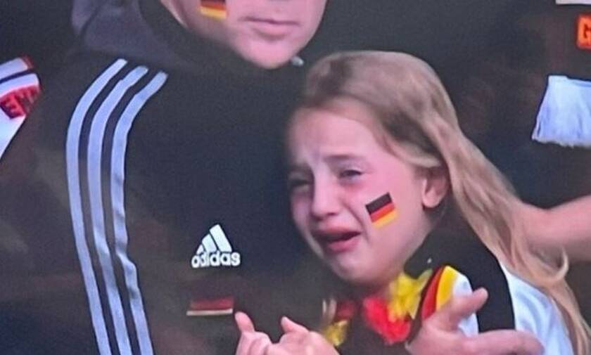 Euro 2020: Ουαλός οπαδός έκανε έρανο για το κοριτσάκι που έκλαιγε μετά τον αποκλεισμό της Γερμανίας