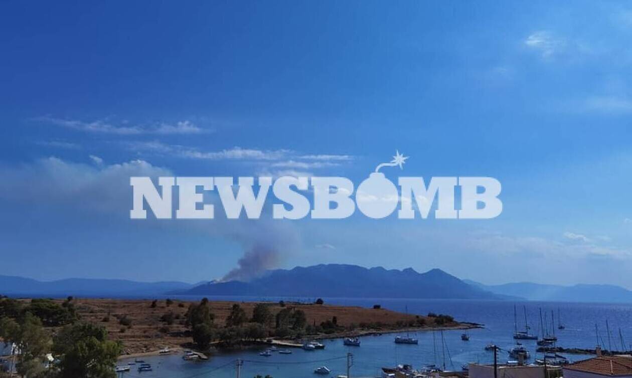 Φωτιά στα Μέθανα: Τι λέει ο δήμαρχος στο Newsbomb.gr - «Είναι δύσκολη η κατάσταση»