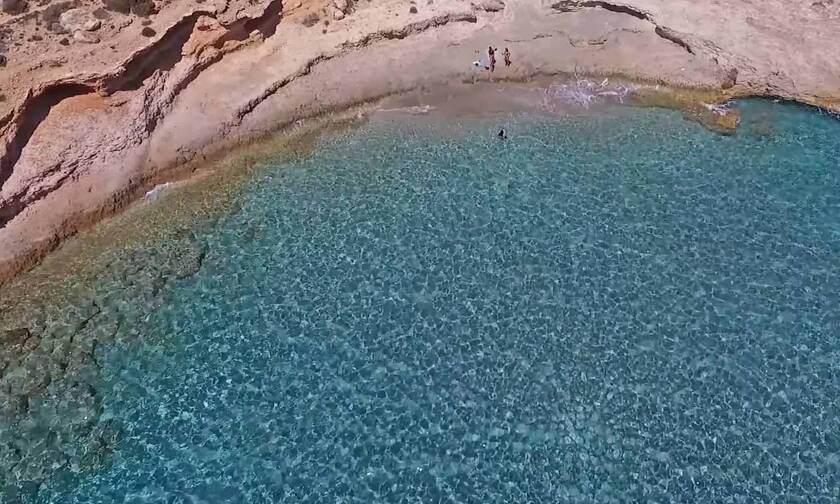 Η παραλία της Κρήτης που... κρύβει το απόλυτο μυστικό ομορφιάς