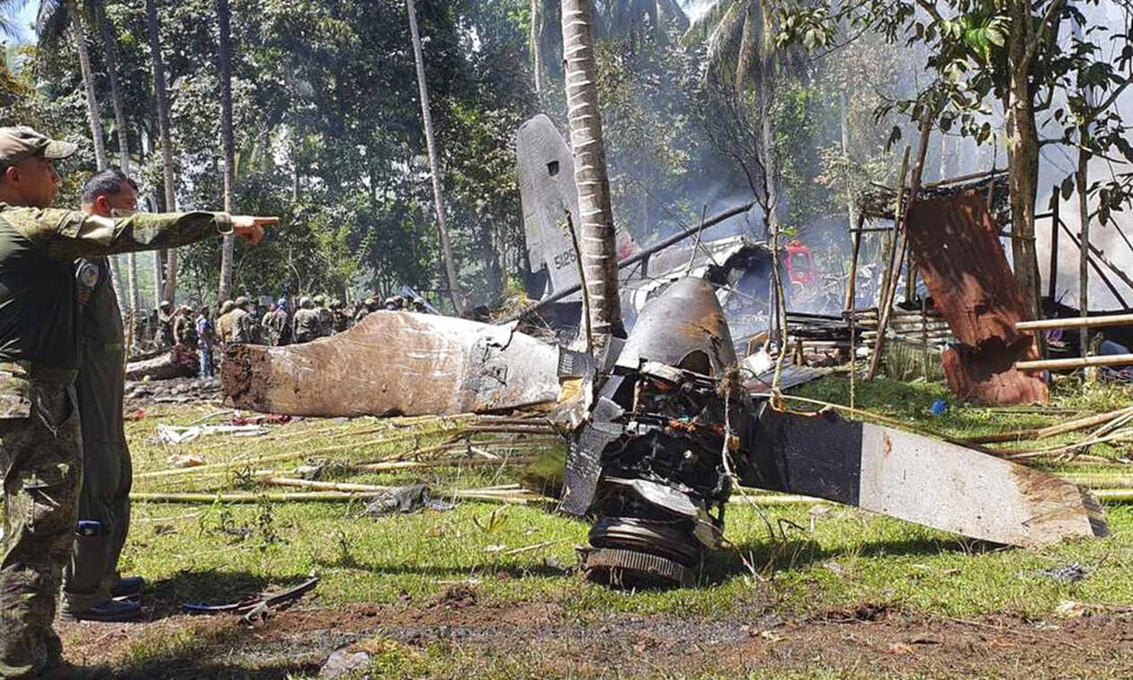 Αεροπορική τραγωδία στις Φιλιππίνες: Ανακτήθηκε το μαύρο κουτί του C-130