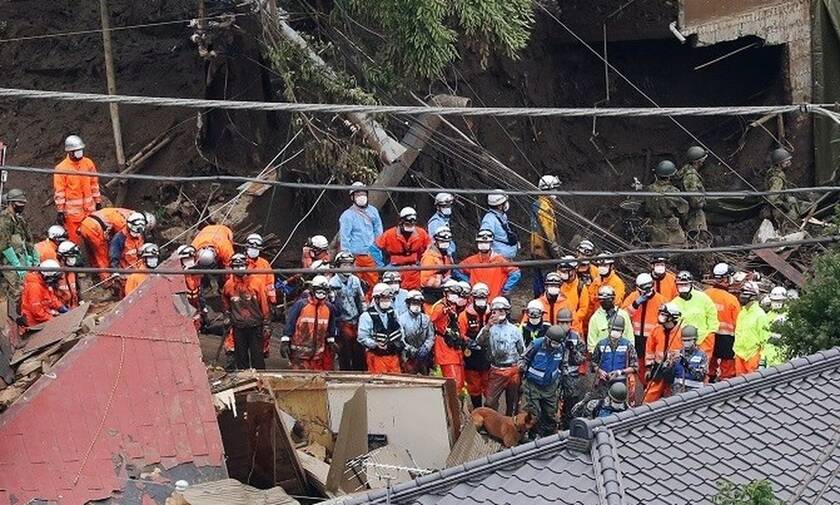 Ιαπωνία: 7 νεκροί και 27 αγνοούμενοι στο Ατάμι - Εξανεμίζονται οι ελπίδες να βρεθούν επιζώντες
