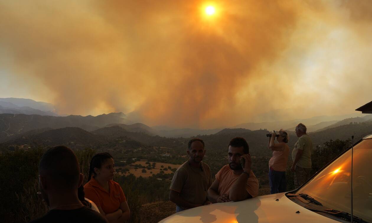 Φωτιά στην Κύπρο: Στάχτη 46.000 στρέμματα - Πώς φαίνεται η καμένη έκταση από τον δορυφόρο